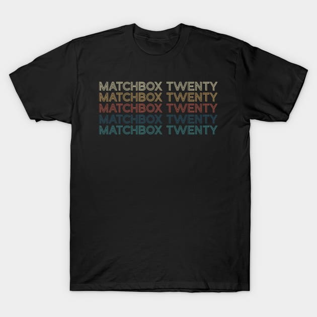 Matchbox Great Gift For Name Retro Styles Color 70s 80s 90s T-Shirt by Gorilla Animal